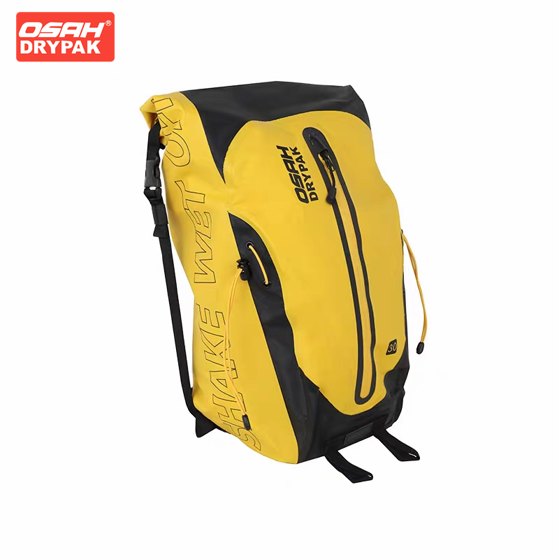 Motorcycle Gear Wardrobe - OSAH Żółta Torba Motocyklowa 30L Plecak