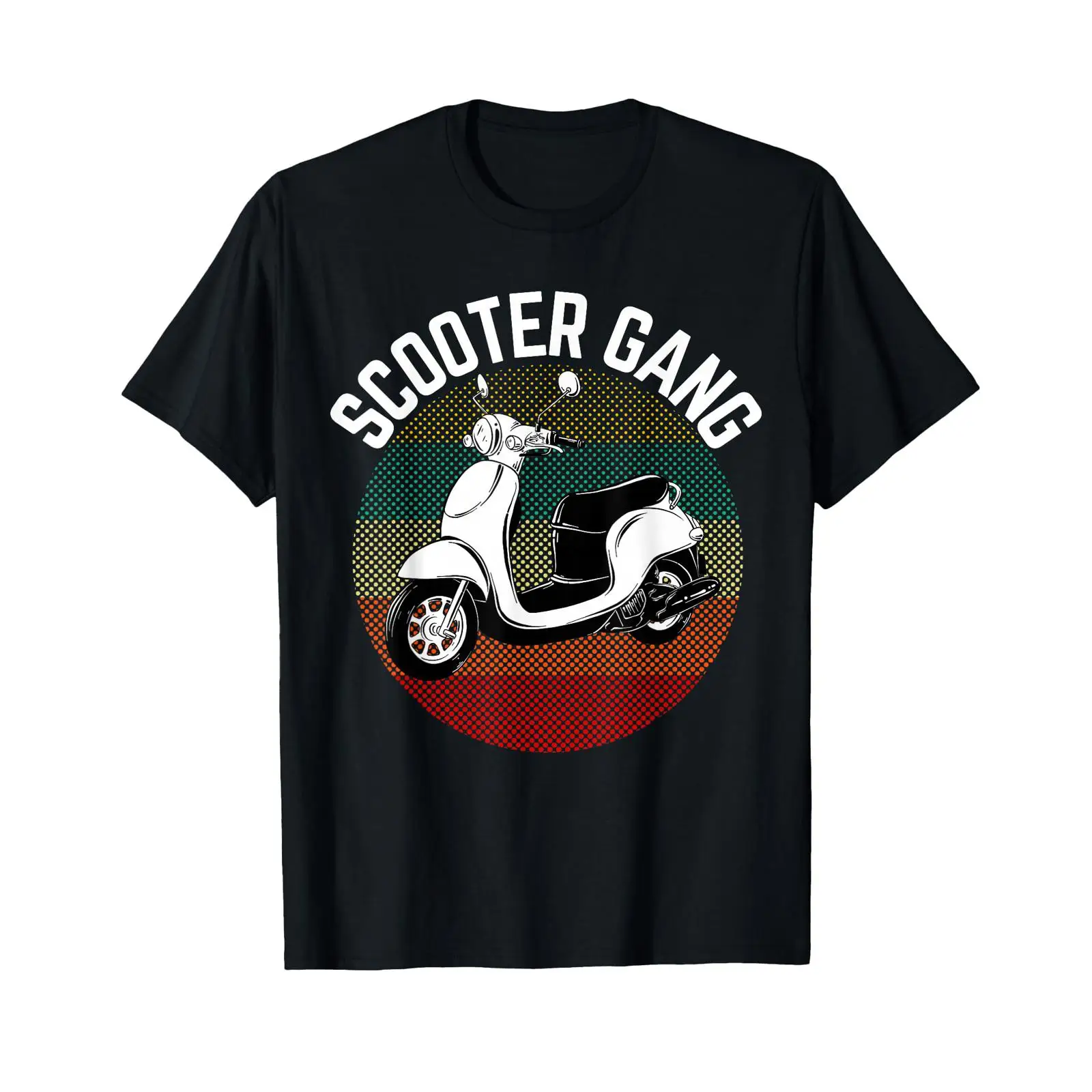 Motorcycle Gear Wash - Koszulka Scooter Gang Retro Vintage Moped