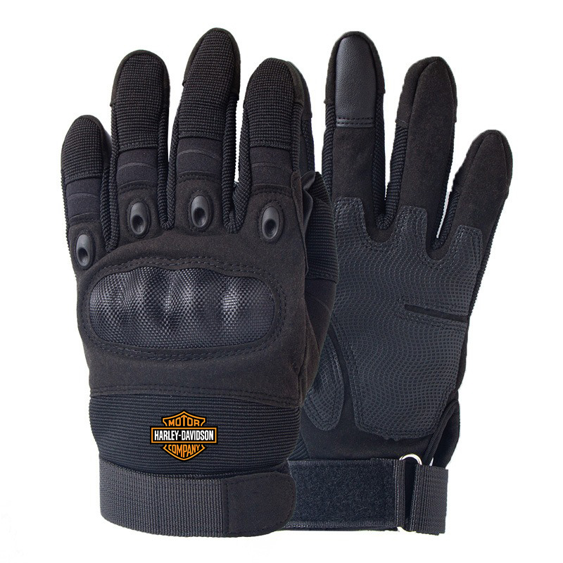 Motorcycle Gear Sleeve - Oryginalne skórzane rękawice motocyklowe z włókna