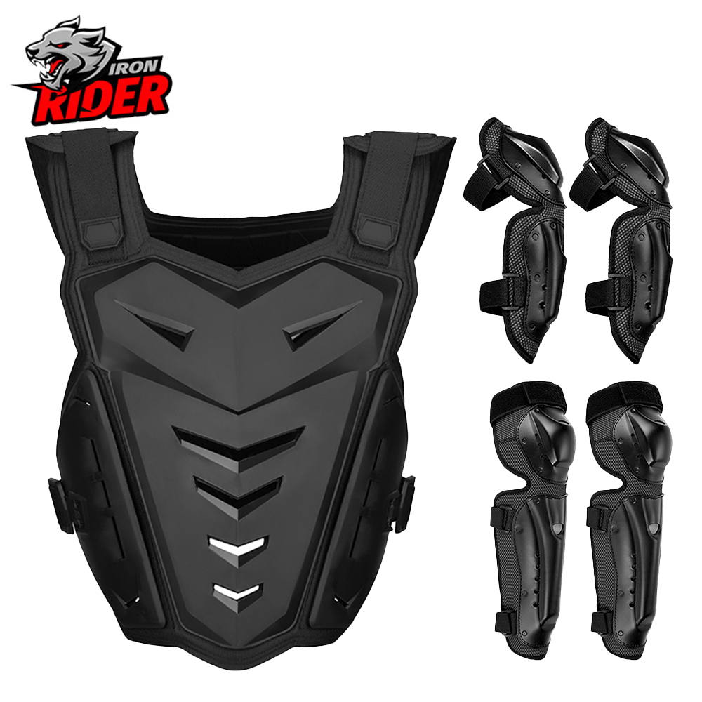 Motorcycle Gear Jacket - Kurtka motocyklowa z ochraniaczami na motocross,