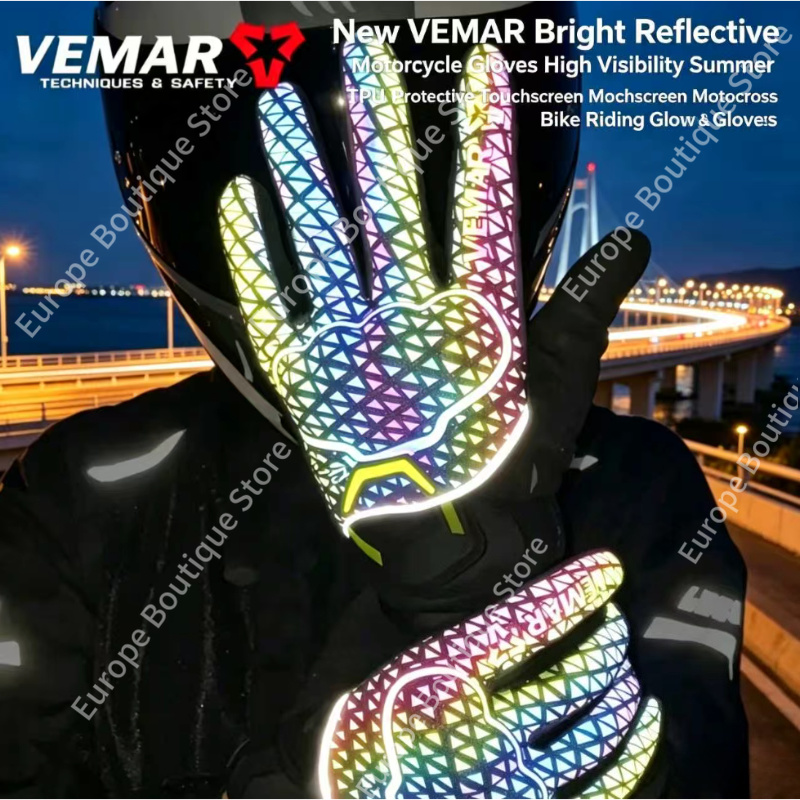 Motorcycle Gear For Summer - Nowe rękawice motocyklowe VEMAR 2026 o