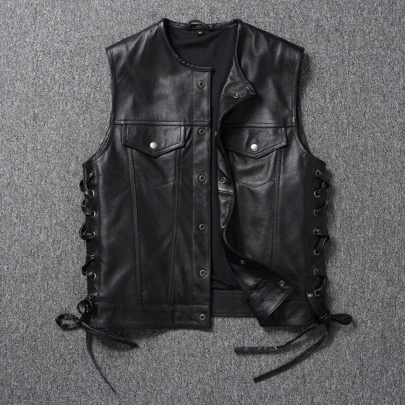 Motorcycle Gear Jacket - Modne męskie kurtki motocyklowe ze skóry
