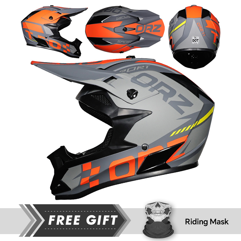 Motorcycle Gear In Store - Kask terenowy Ochrona oczu Wygodna wentylacja