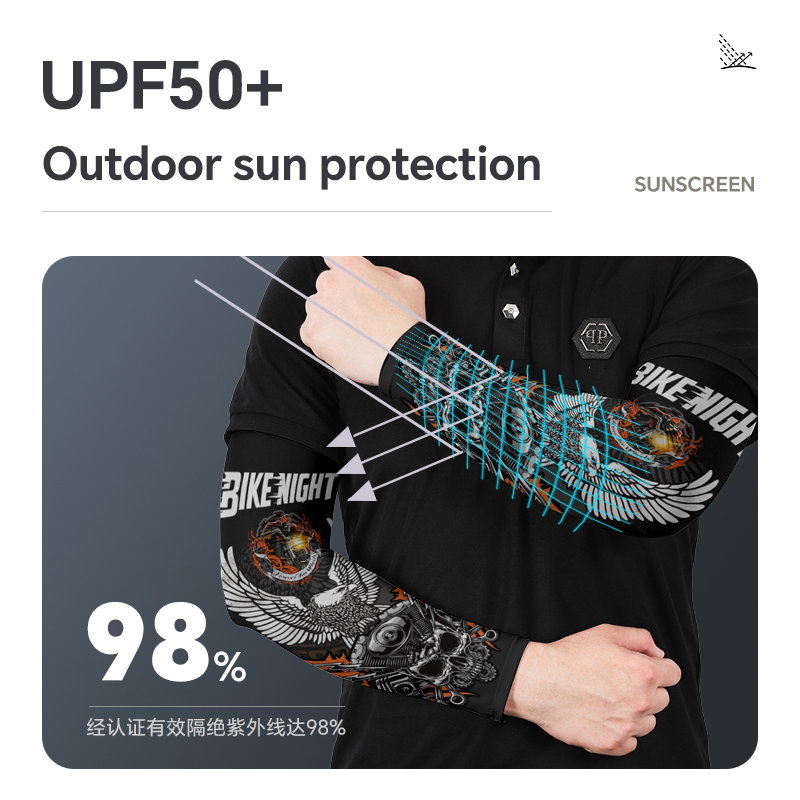 1 Para Męskich Rękawów z Jedwa – Motorcycle Gear Sleeve recenzja i cena
