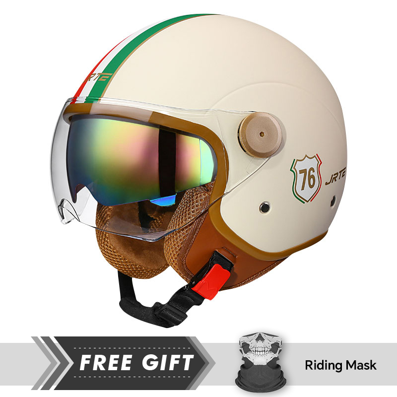 DOT zatwierdzony kask otwarty  – Motorcycle Gear In Store recenzja i cena