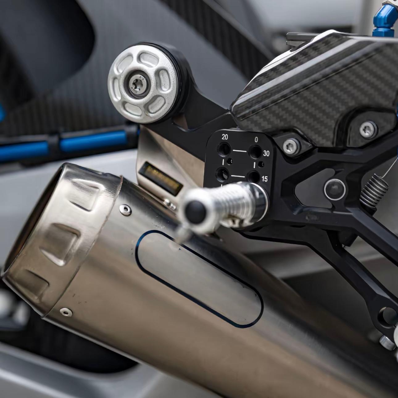Podnóżki motocyklowe regulowan – Motorcycle Gear Selector recenzja i cena