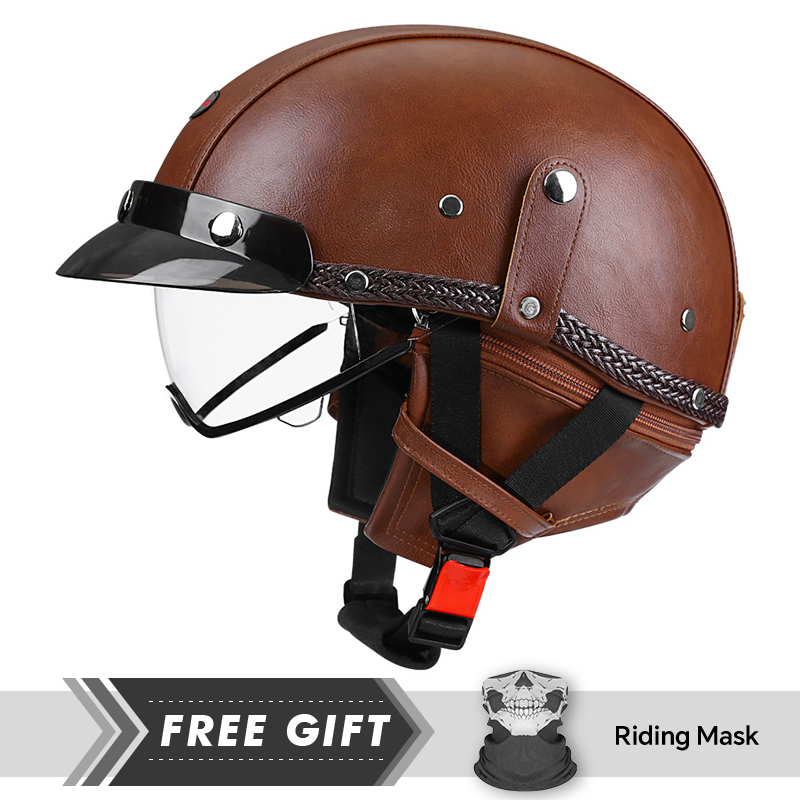Kask motocyklowy retro dla dor – Motorcycle Gear In Store recenzja i cena